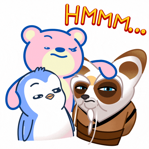 Teddie with Pengu and Shifu